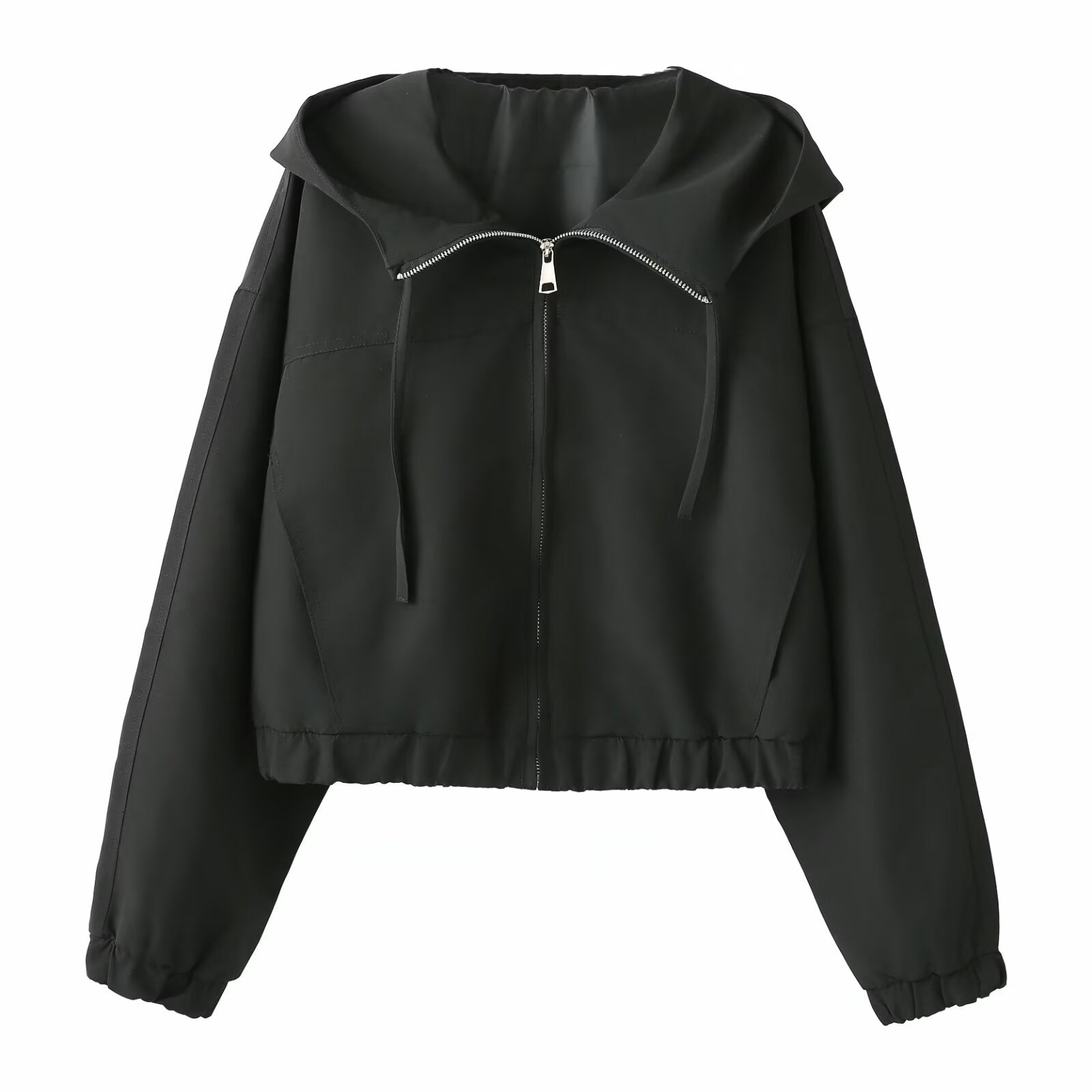 Women's casual short hooded jacket Coat