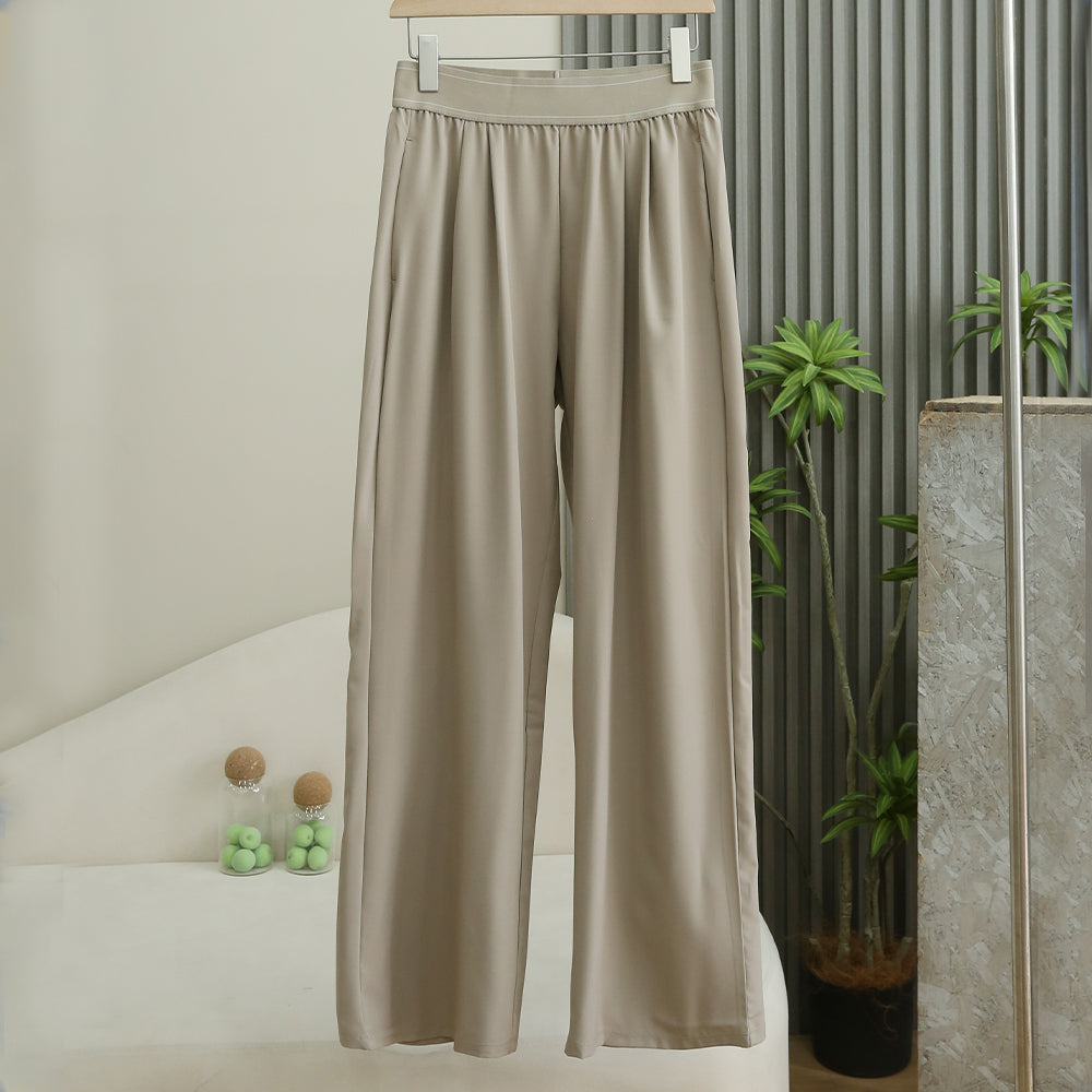 Ladies' New Yoga High Waist Ladies' Yoga Casual Straight Pants