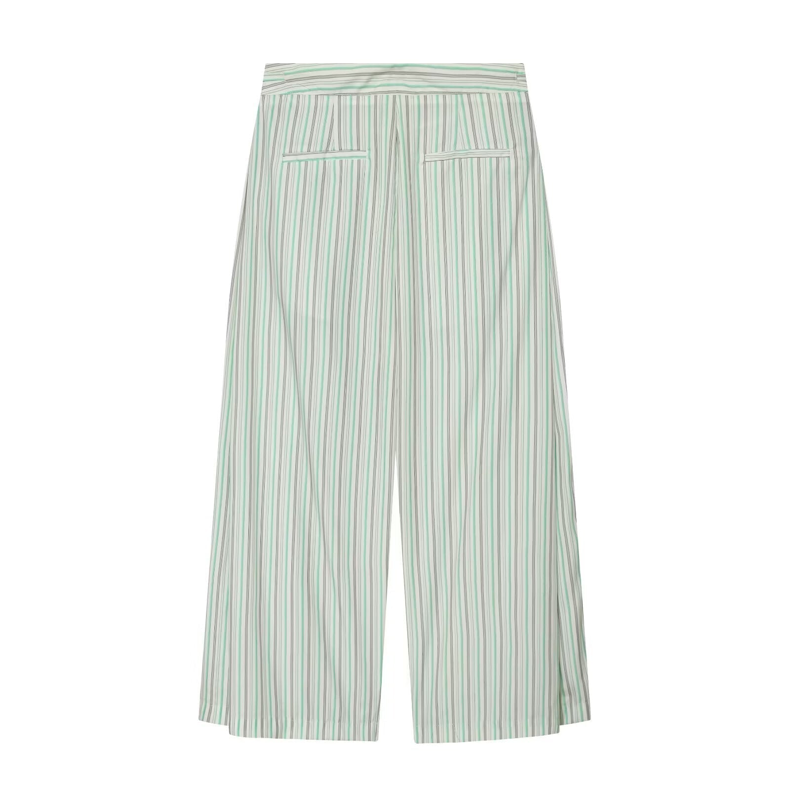 suit Women's 2 pieces casual sleepwear style striped shirt+Pants