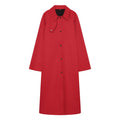 Women's loose long style windbreaker Coat