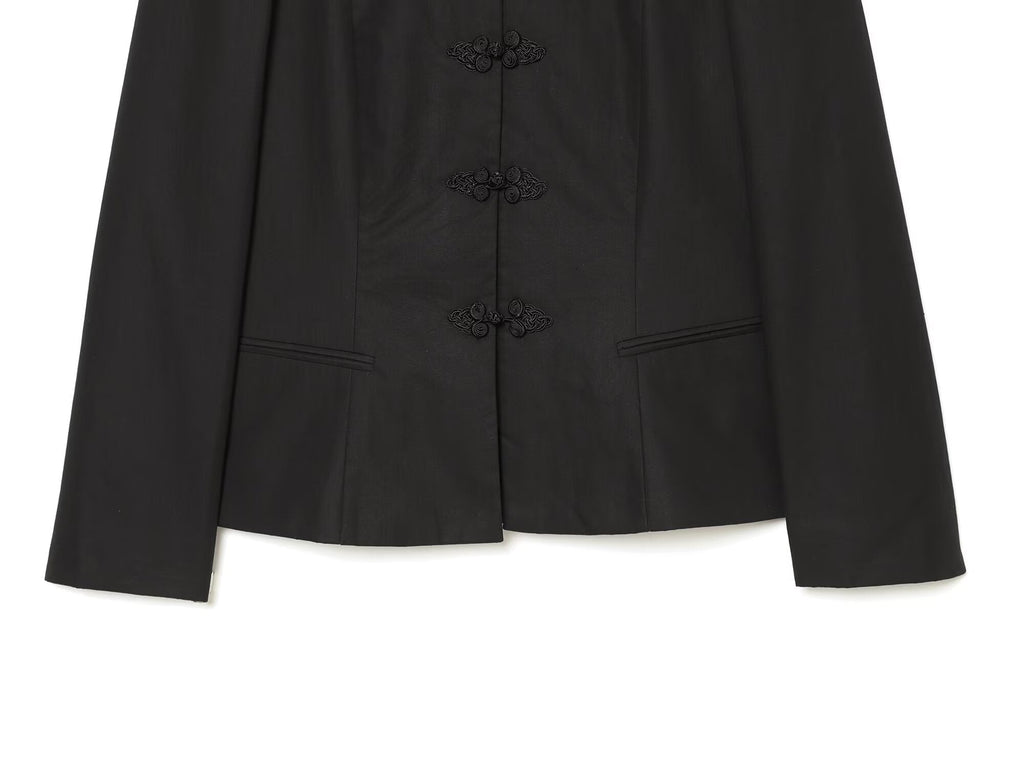 Women's slim short skirt style hem Blazer Coat