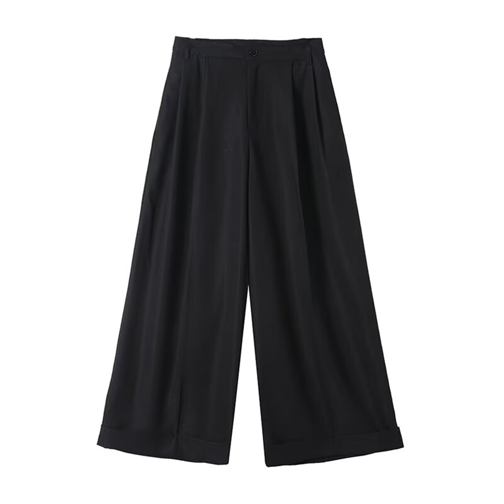 Women's loose casual versatile wide leg pants