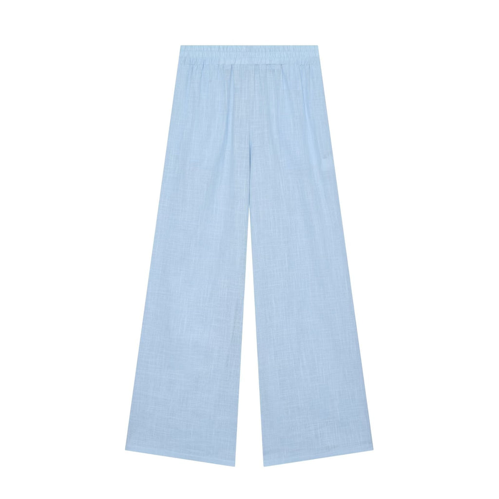 suit Women's 2 pieces linen blend zipper shirt+Pants
