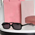 Women's new square frame sunglasses sunglasses