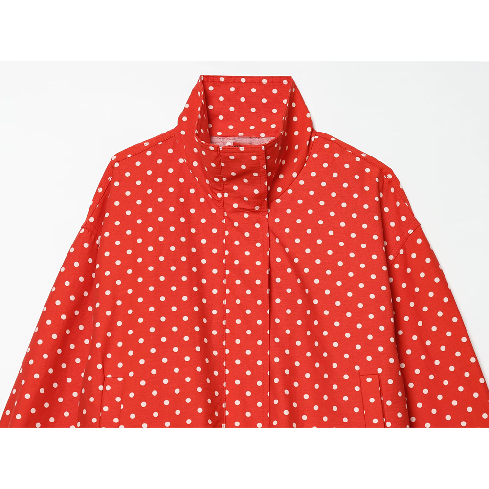suit Women's 2 pieces polka dot bubble sleeve Coat+ Shorts