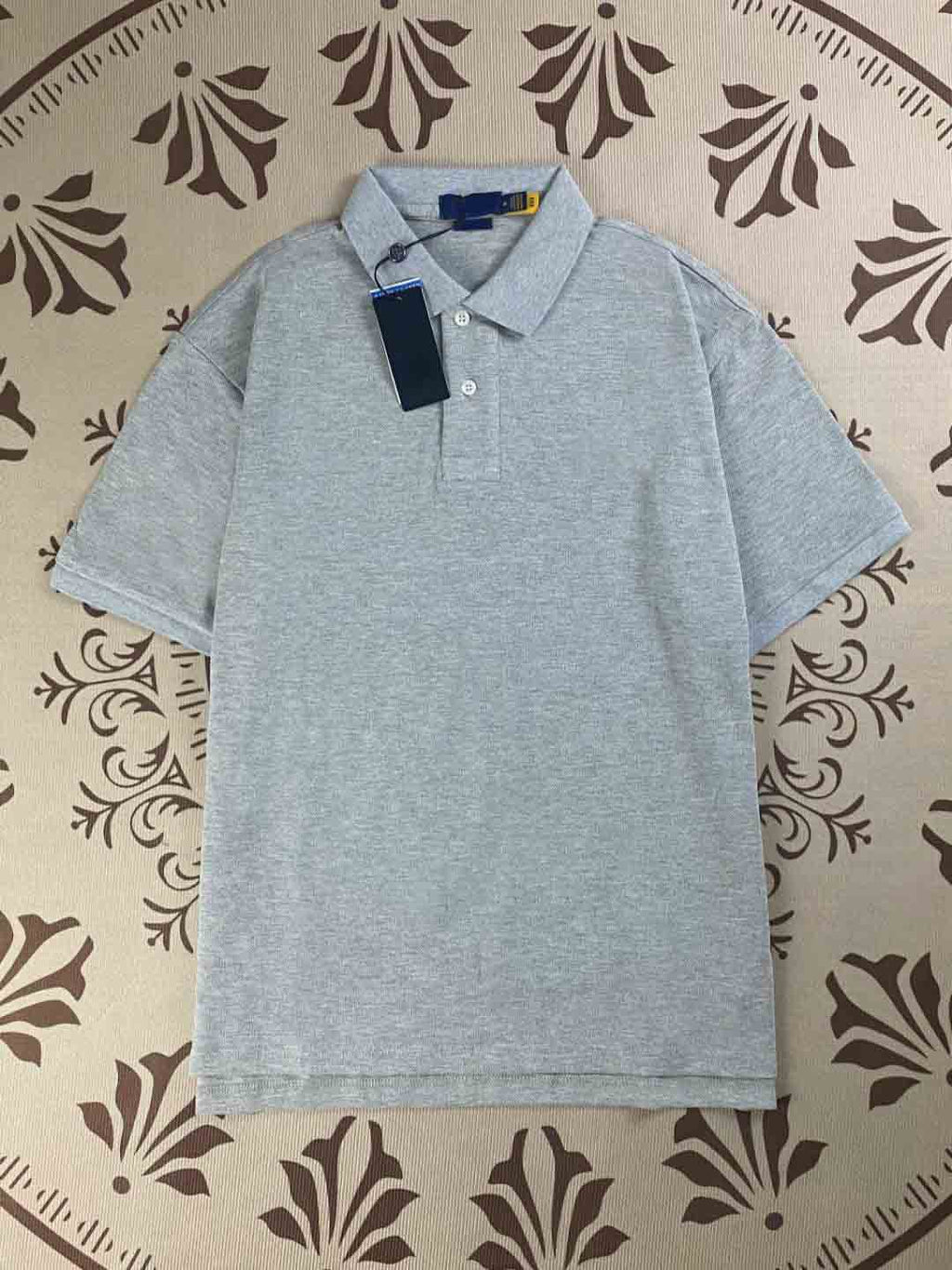 Men's New Fashion Casual Joker Cotton Fabric Embroidered Short-sleeved POLO Shirt