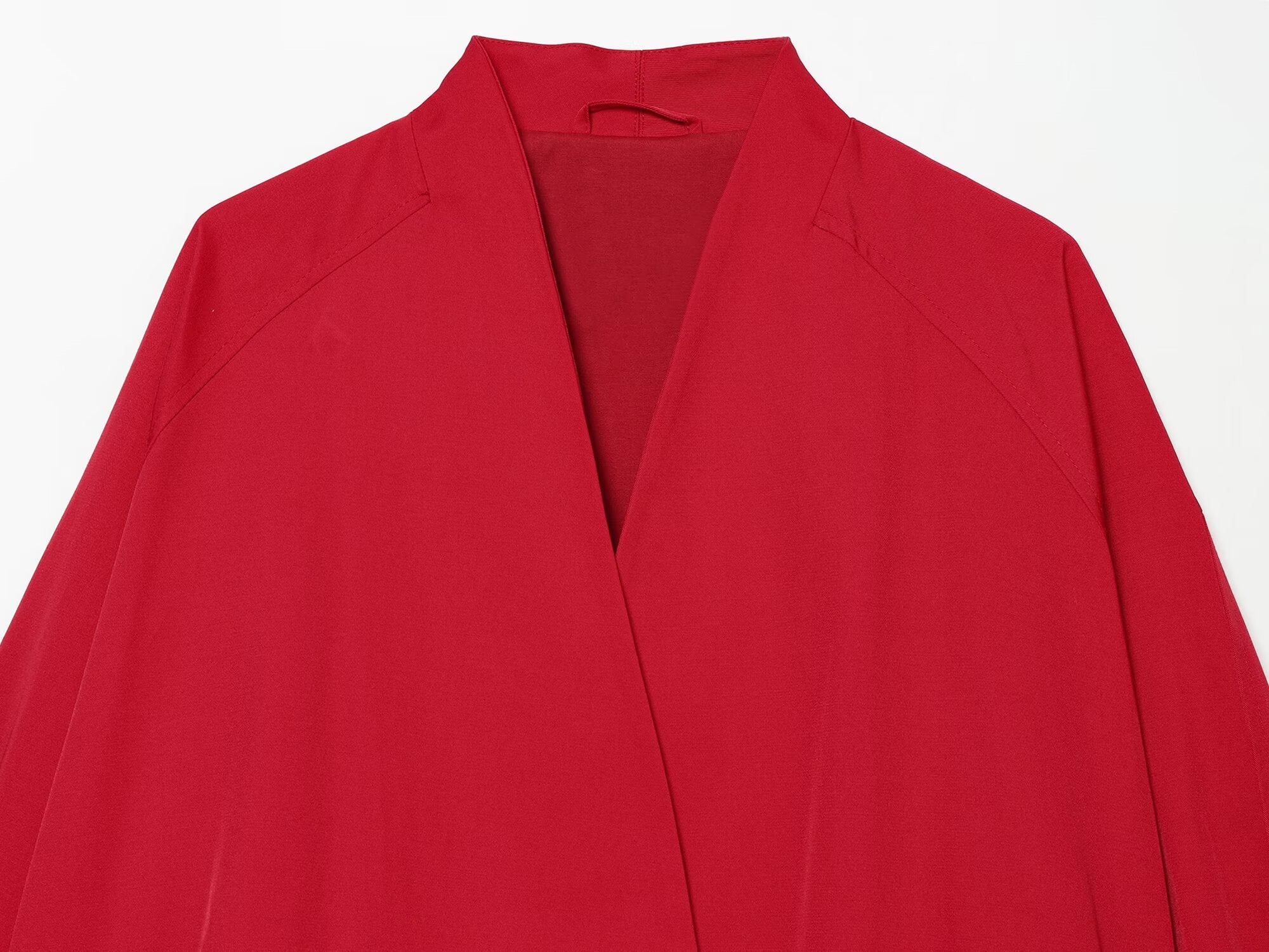 Women's loose V-neck pilot jacket Coat