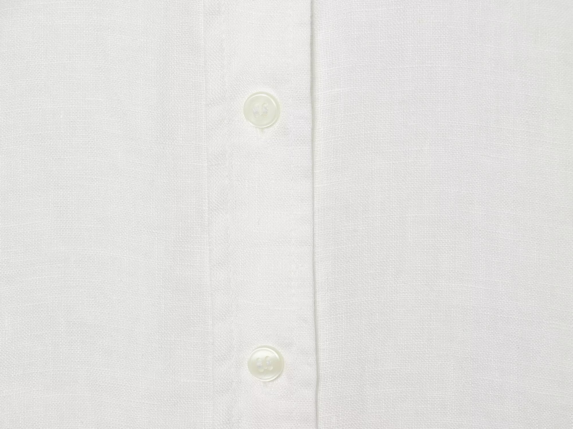 Women's linen blended linen long sleeved shirt