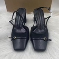 2026 women's new fashion square toe with thick heels.