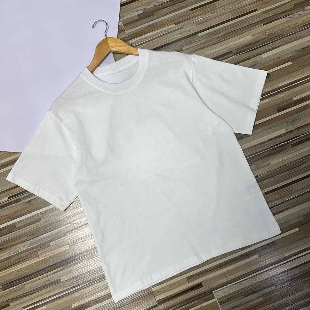 2026 new casual embroidery loose O-neck short-sleeved T-shirt