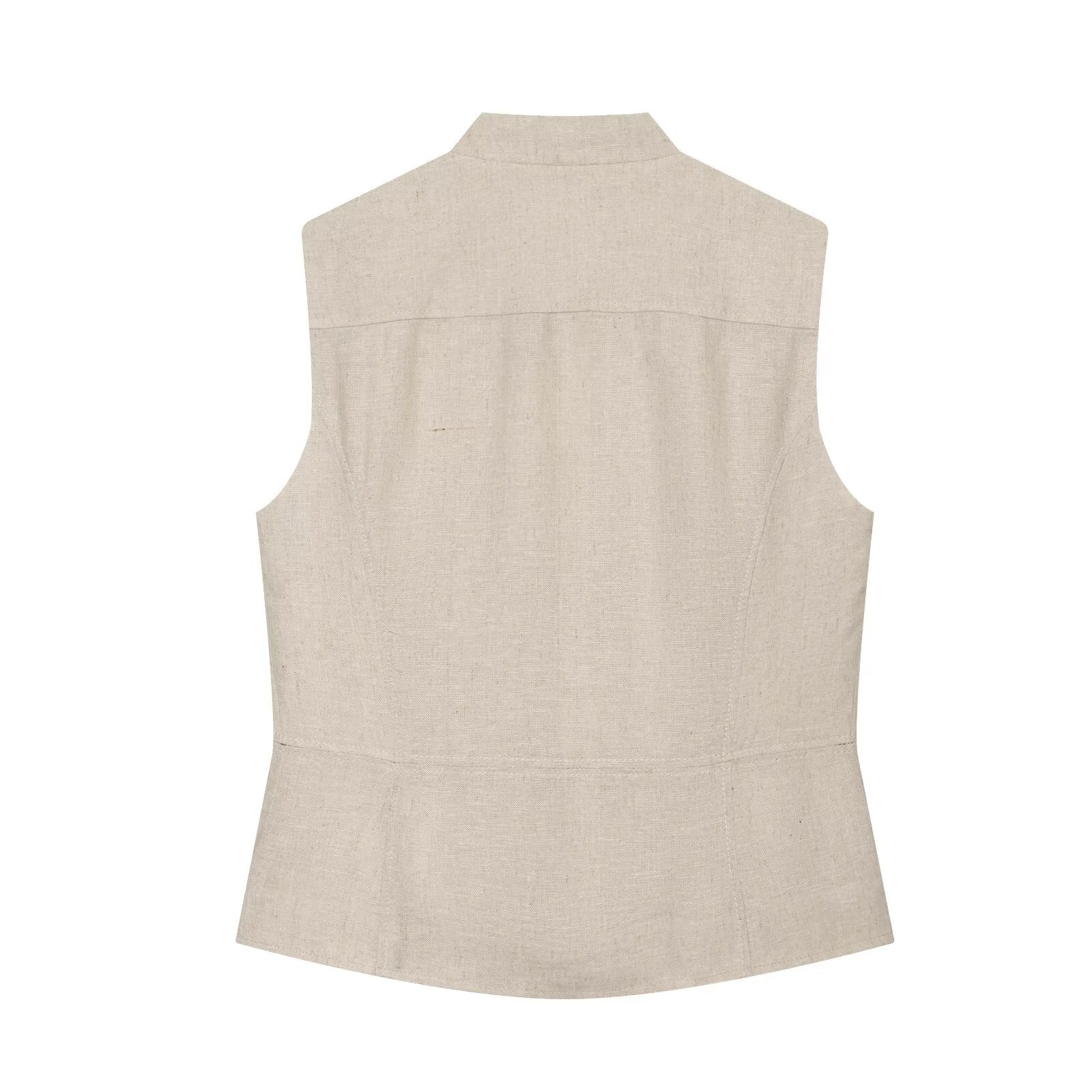 suit Women's 2 pieces rope knot decoration slim vest+shorts