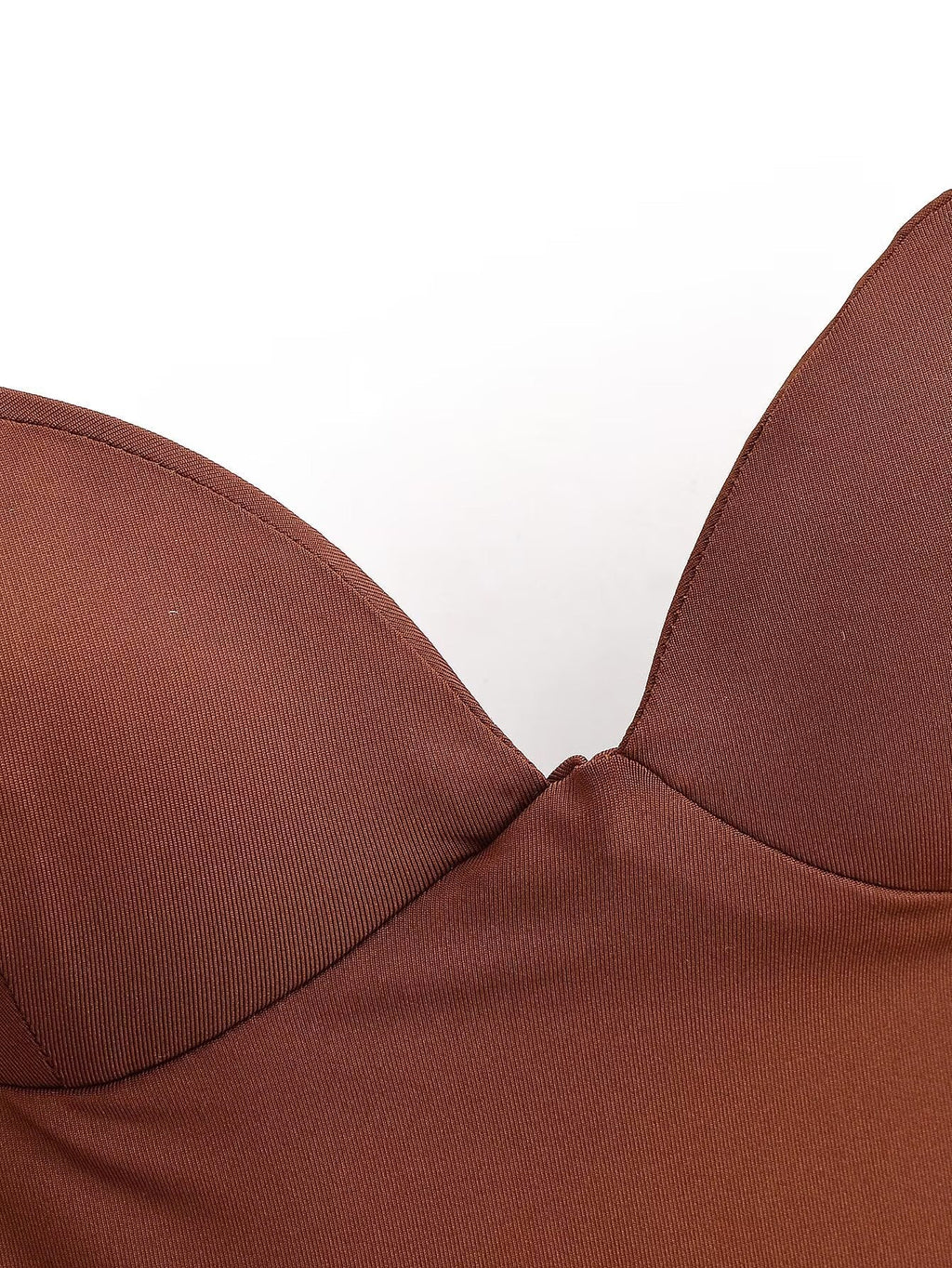 Women's sexy tight lingerie style suspender top