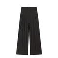 Women's linen blended high waisted pants