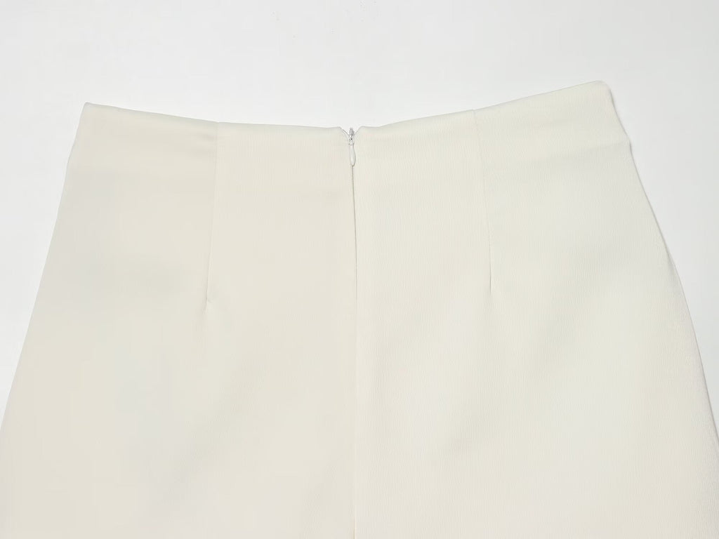 2026 Women's Lace Decorative Slim Mini Skirt