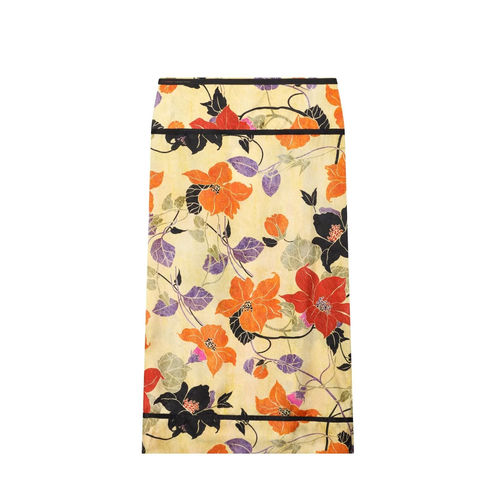 Women's floral printed sarong skirt